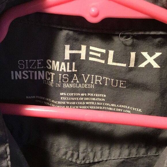 Helix dragon button down shirt youth small - Picture 5 of 5